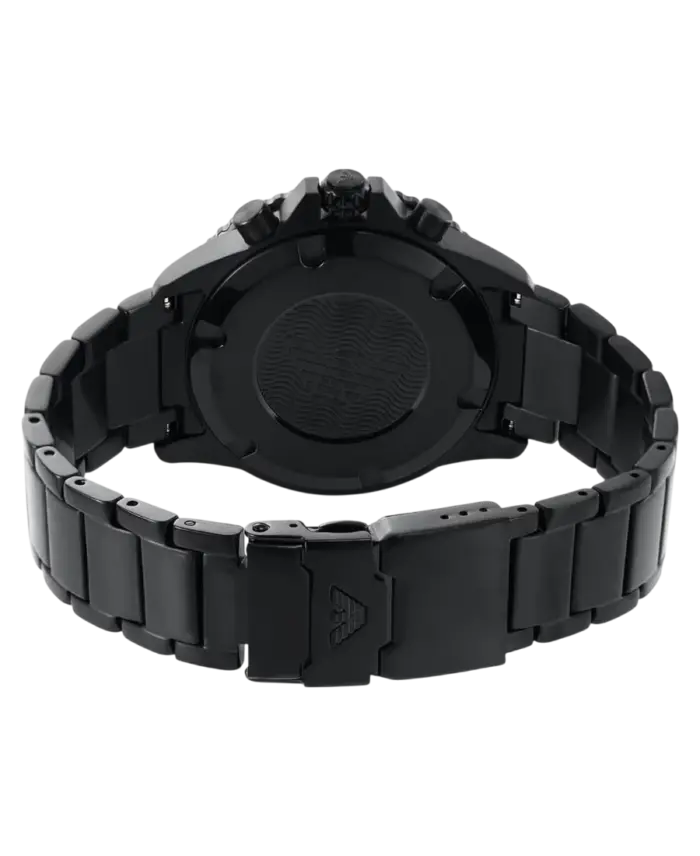 Emporio Armani Diver Kronograf Svart/Stål 43 mm - Bild 3