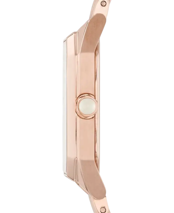 Emporio Armani Gioia Vit/Roséguldstonat stål 24 mm - Bild 2