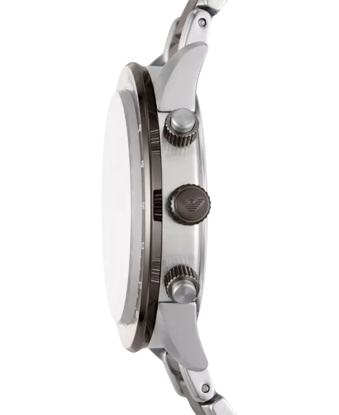 Emporio Armani Mario Grey/Steel 43 mm - Bild 2