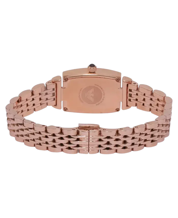 Emporio Armani Matteo Blå/Svart stål 42 mm - Bild 3