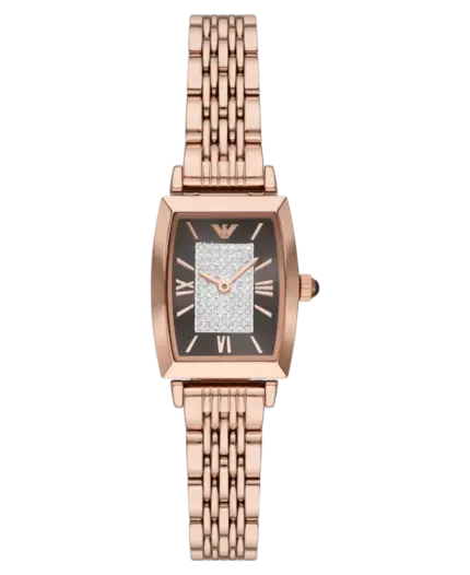 Emporio Armani Matteo Blå/Svart stål 42 mm