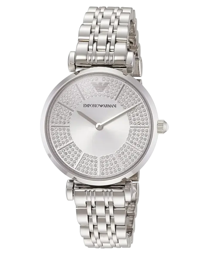 Emporio Armani Gianni T-Bar Silverfärgad/Stål 32 mm - Bild 2