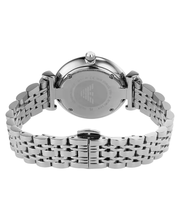 Emporio Armani Gianni T-Bar Silverfärgad/Stål 32 mm - Bild 3