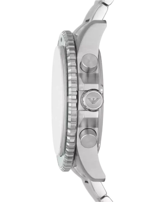 Emporio Armani World Explorer Kvarts Grön/Stål 43 mm - Bild 2