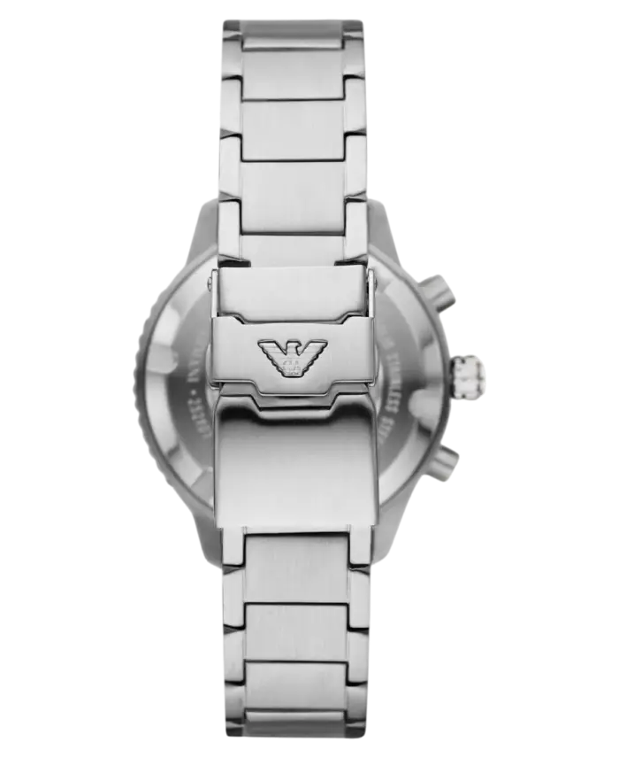 Emporio Armani World Explorer Kvarts Grön/Stål 43 mm - Bild 3