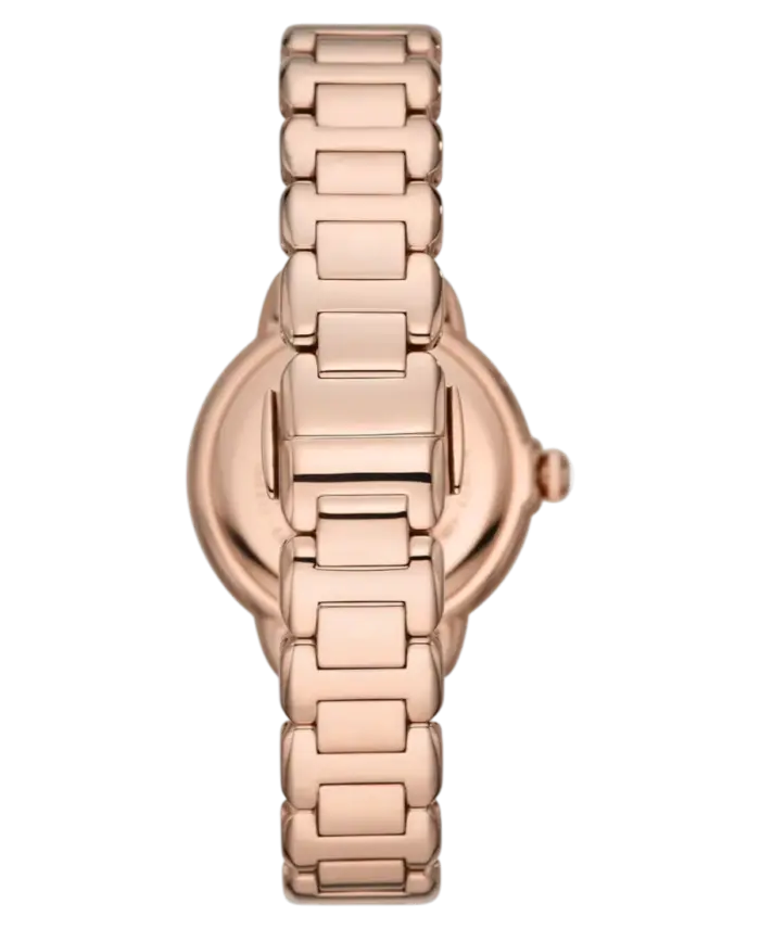 Emporio Armani Rosaguld / Vit 32 mm - Bild 3
