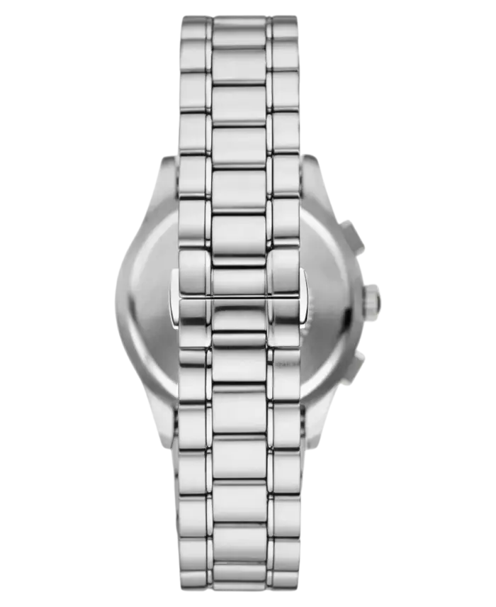 Emporio Armani Diver GMT Tvåfärgad/Stål Silver Sunray 42 mm - Bild 3