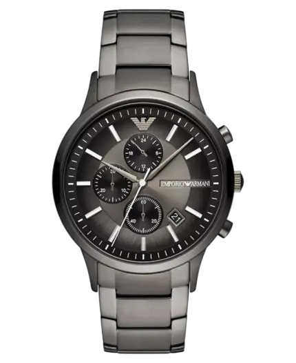 Emporio Armani Mario Svart/Stål 43 mm