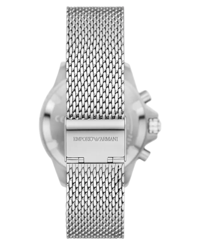 Emporio Armani World Explorer Blå/Stål 42 mm - Bild 3