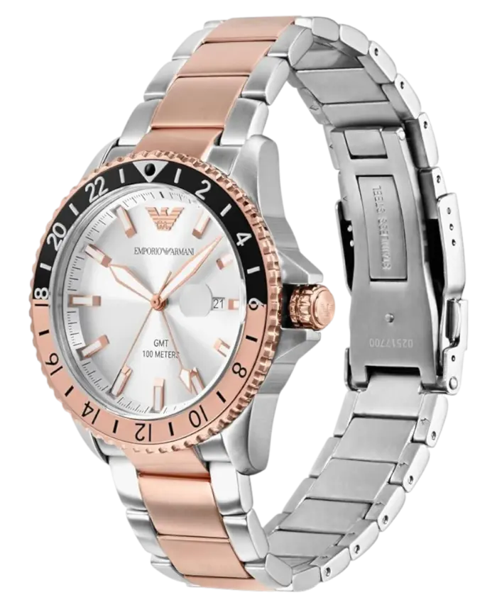 Emporio Armani Stål 32 mm med kristallindex - Bild 2