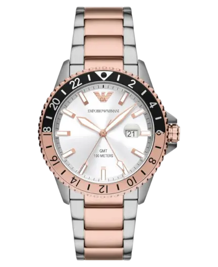 Emporio Armani Stål 32 mm med kristallindex