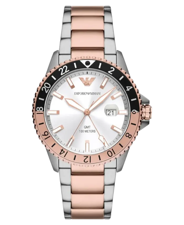 Emporio Armani Stål 32 mm med kristallindex - Bild 1