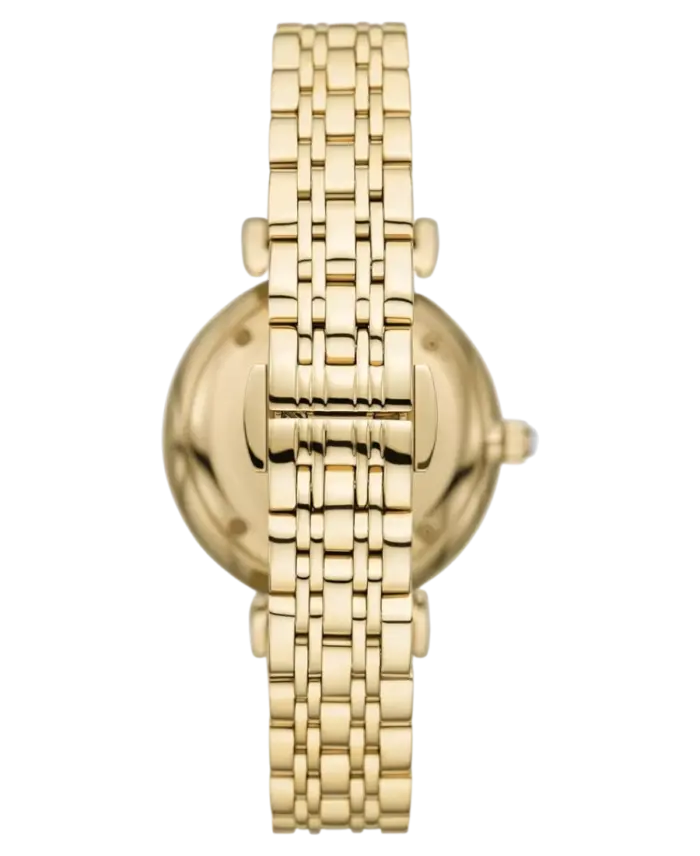 Emporio Armani Gianni Guld/Gulguldtonat stål 32 mm - Bild 3