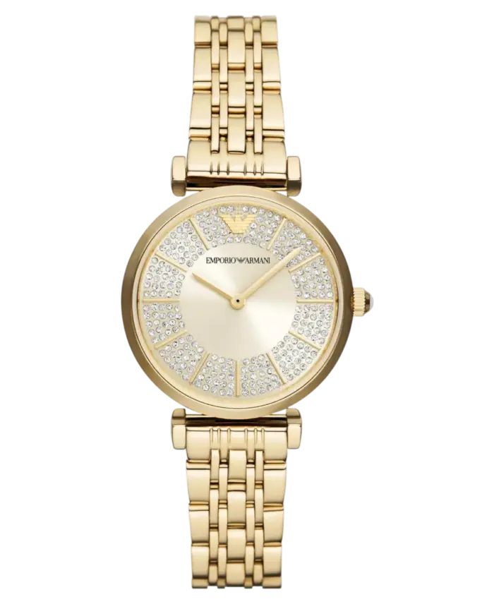 Emporio Armani Gianni Guld/Gulguldtonat stål 32 mm - Bild 1