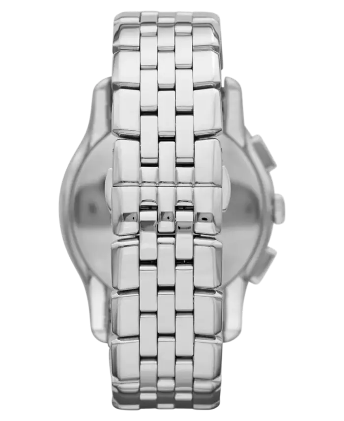 Emporio Armani Dress Blå/Stål 45 mm - Bild 3