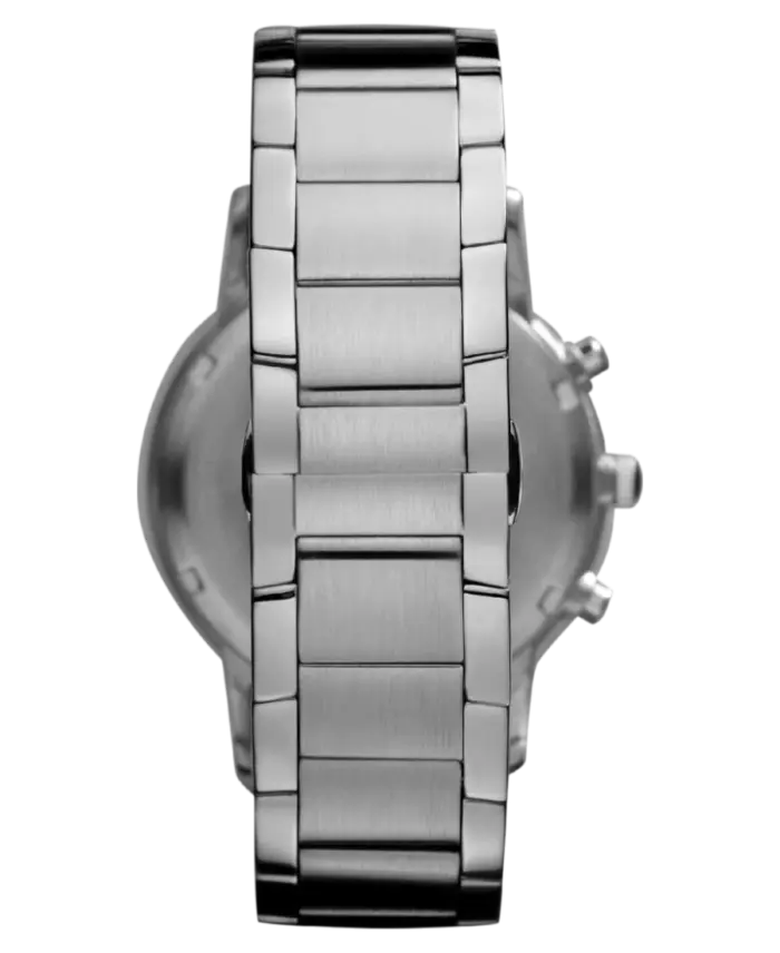 Emporio Armani Renato Svart/Stål 46 mm - Bild 3