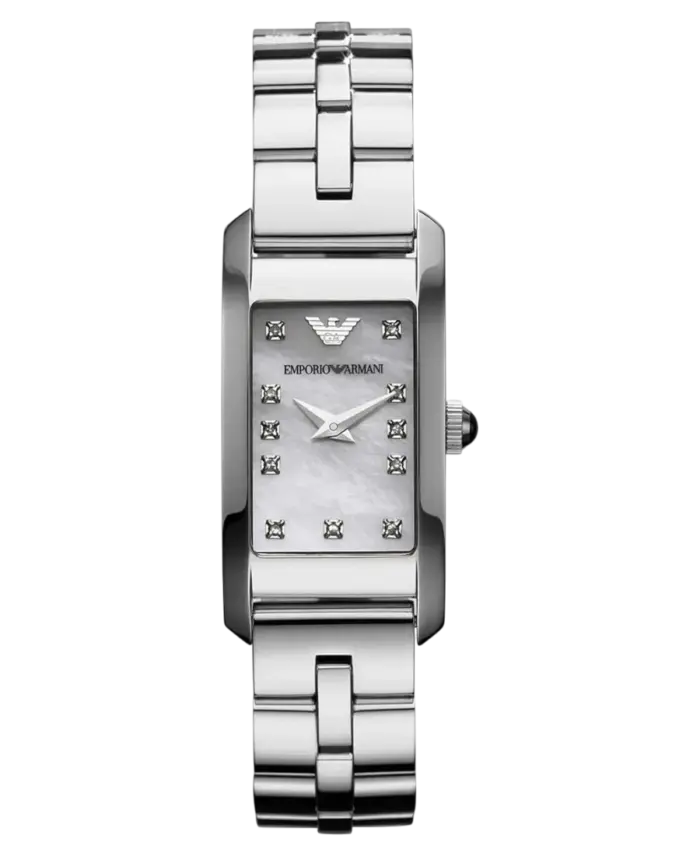 Emporio Armani Donna Vit/Stål 19 mm - Bild 1