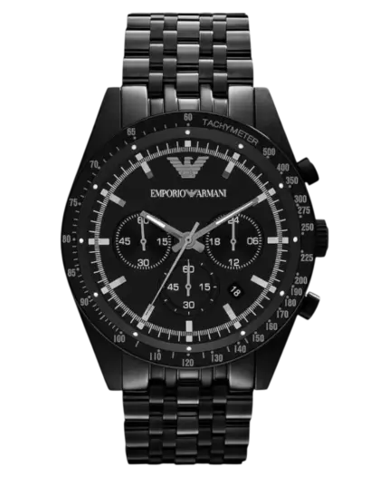 Emporio Armani Sportivo Svart/Stål 46 mm