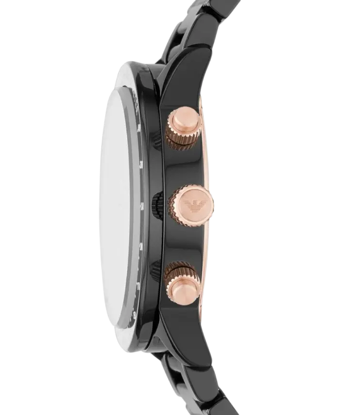 Emporio Armani Mario Ceramica Svart 43 mm - Bild 2