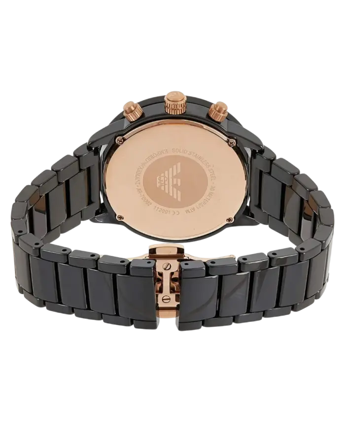 Emporio Armani Mario Ceramica Svart 43 mm - Bild 3