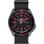 SEIKO 5 Sports Automatisk Svart/Textil 42 mm SRPD83K1