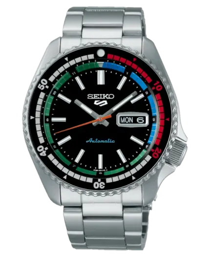 Seiko 5 Automatisk Svart/Stål 42.5 mm