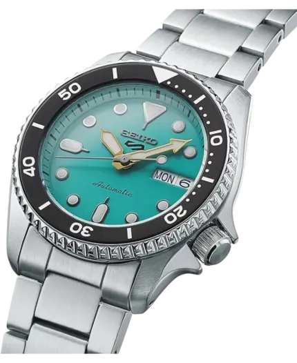 SEIKO 5 Sports Automatisk Grön/Stål 38 mm SRPK33K1