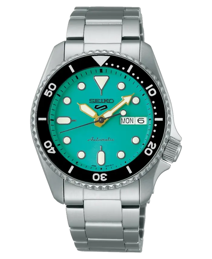Seiko 5 Sports Automatisk Grön/Stål 38 mm - Bild 1