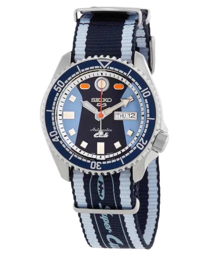 Seiko 5 Sports Automatisk Blå/Nato 43 mm - Bild 2