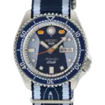 SEIKO 5 Sports Automatisk Blå/Textil 43 mm SRPK37K1