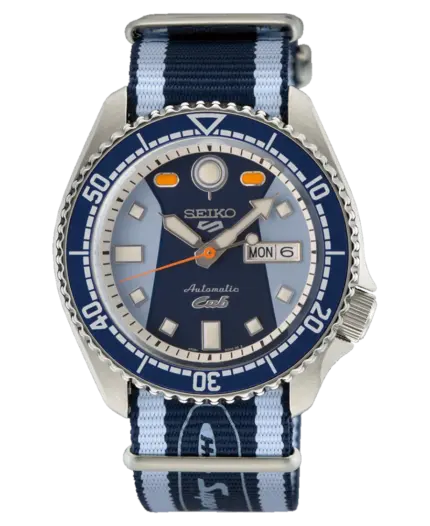 Seiko 5 Sports Automatisk Blå/Nato 43 mm