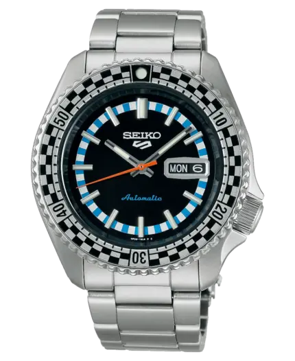 Seiko 5 Automatisk Svart/Stål 42.5 mm