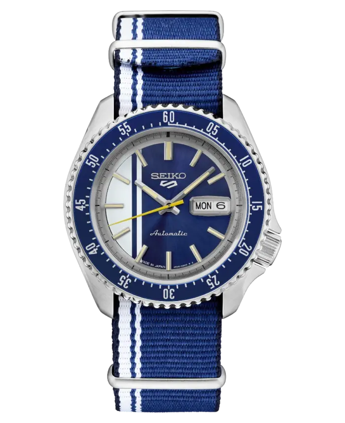 Seiko 5 Sports Automatisk Blå/Textil 42.5 mm - Bild 1