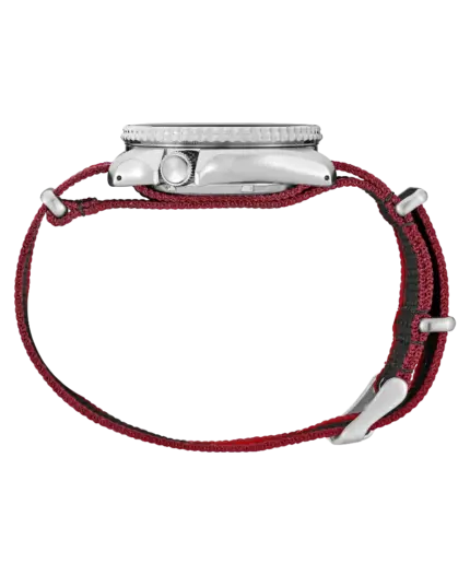 SEIKO 5 Sports Automatisk Röd med svarta ränder/Textil 42.5 mm SRPK71