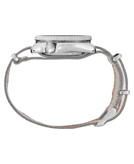 SEIKO 5 Sports Automatisk Orange med silvergrå detaljer/Textil 42.5 mm SRPK73