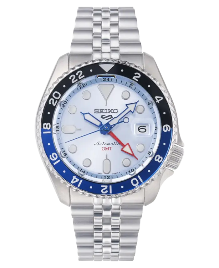 SEIKO 5 Sports Automatisk Blå/Stål 42 mm Ice Blue Dial Limited Edition - Bild 1