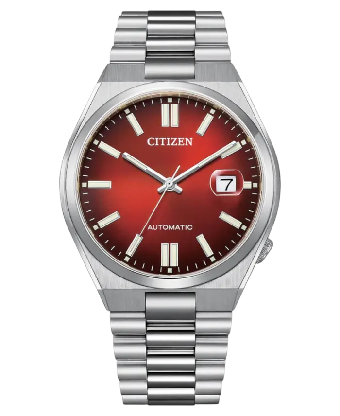 Citizen Tsuyosa Automatisk Röd/Stål 40 mm - Bild 1