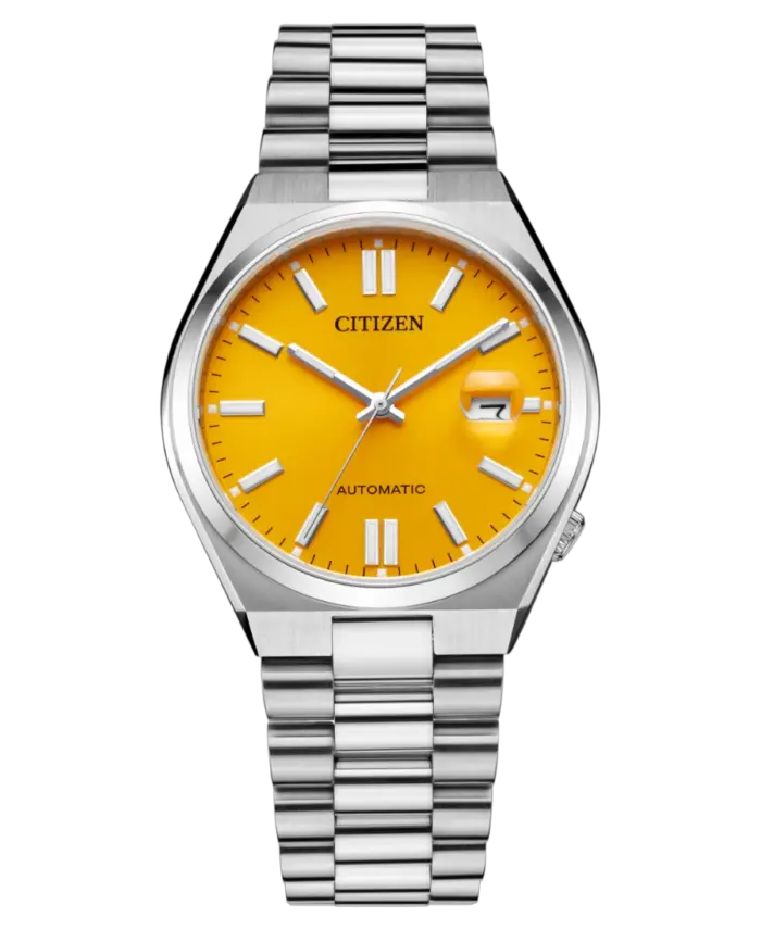 Citizen Tsuyosa Automatisk Orange/Stål 40 mm - Bild 1