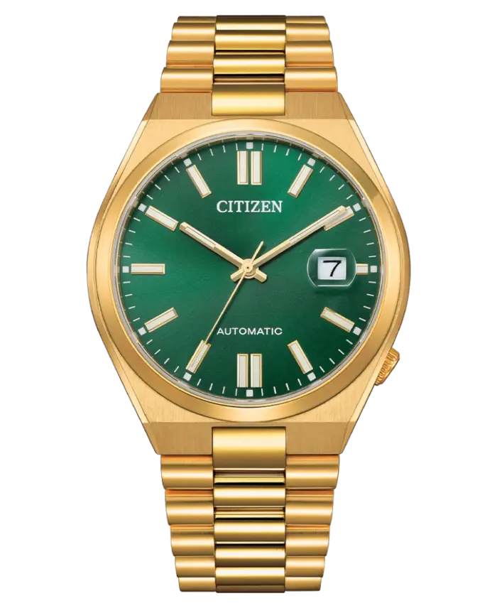 Citizen Tsuyosa Automatisk Grön/Gulguldtonat 40 mm - Bild 1