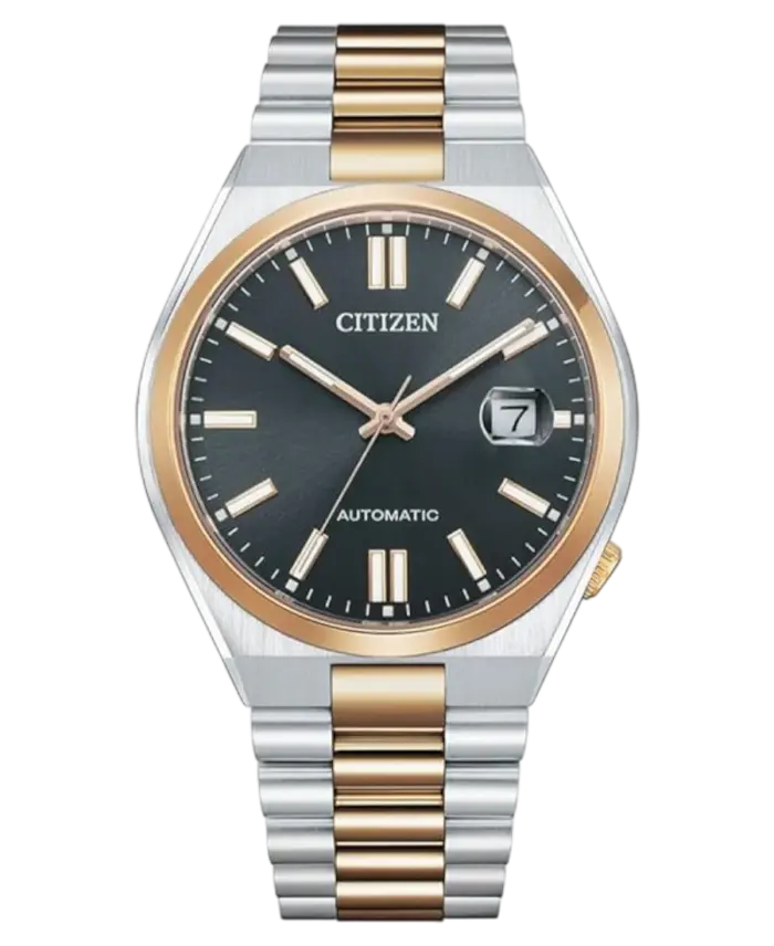 Citizen Dress Automatisk Grå/Gulguldtonat 40 mm - Bild 1