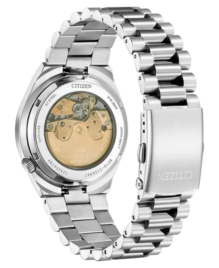 Citizen Tsuyosa Automatisk Orange/Silver 40 mm - Bild 3