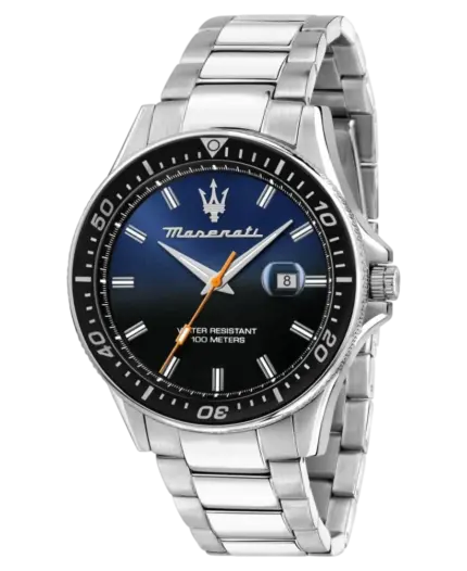 Maserati herrklocka Sfida Blå/Stål 44 mm R8853140001