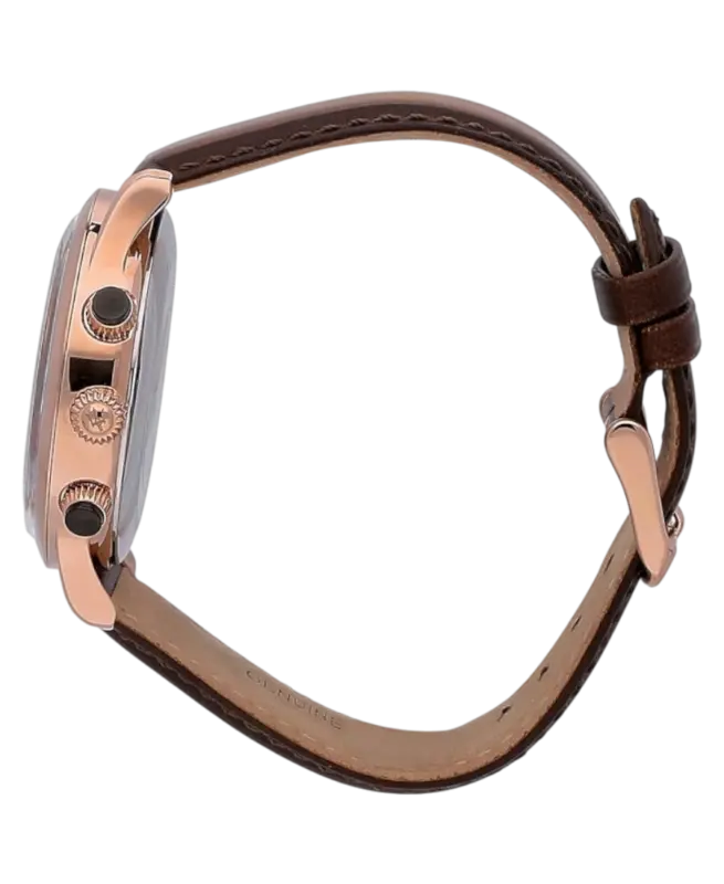 Maserati herrklocka Ricordo Roséguld/Läder 42 mm R8871633002