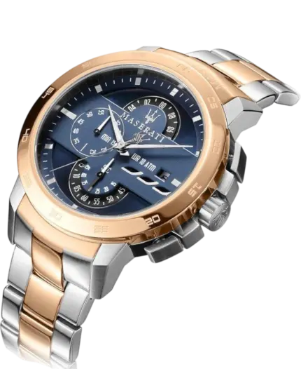 Maserati herrklocka Chronograph Blå/Stål 45 mm R8873619002
