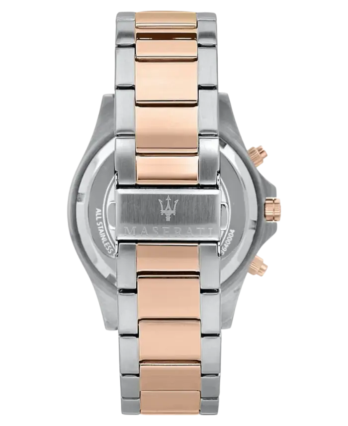 Maserati herrklocka Sfida Svart/Roséguld 44 mm R8873640009
