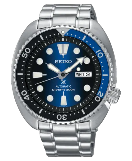 Seiko Prospex Automatisk Turtle Blå/Stål 45 mm SRPC25J1