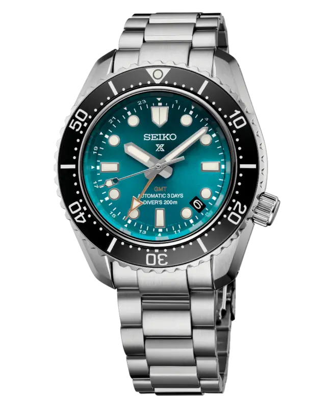 Seiko Prospex Automatic Blå-Grön/Stål 42 mm SPB475J1