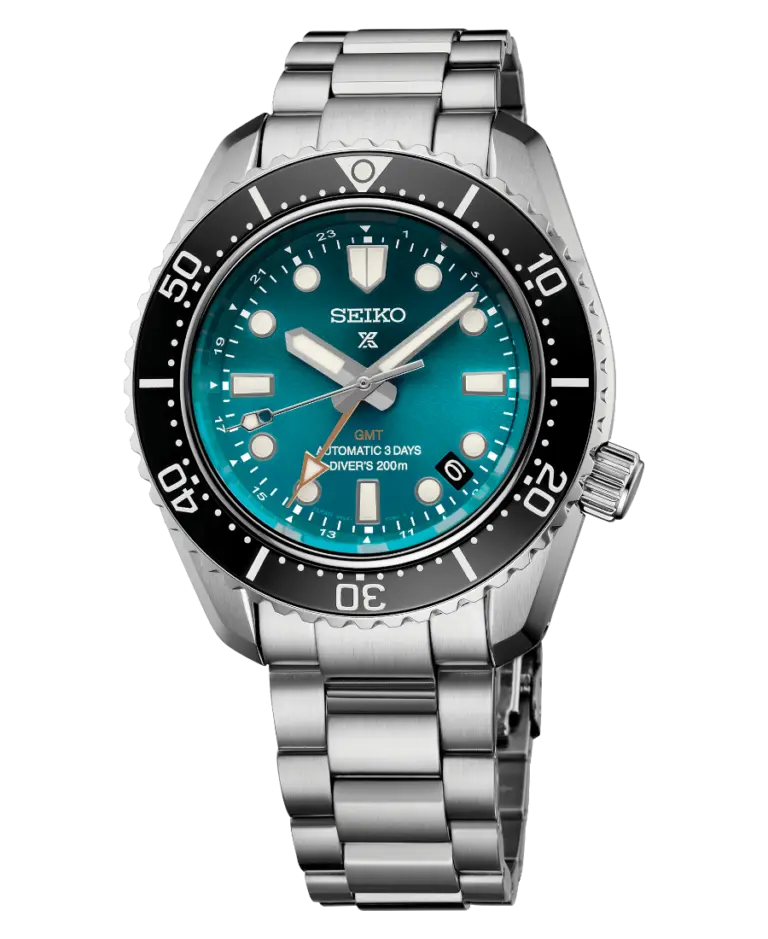 Seiko Prospex Automatic Blå-Grön/Stål 42 mm SPB475J1