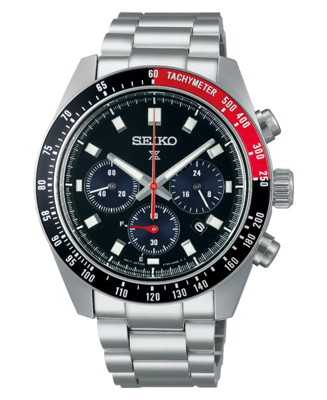 Seiko Prospex Solar Svart/Stål 41 mm SSC915P1