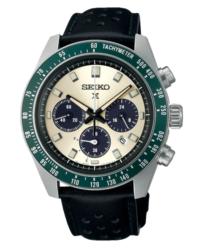 Seiko Prospex Guld/Läder 41.4 mm SSC943P1